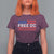 Free DC Patriotic T Shirt For Women Defend Washington D.C. Statehood American Flag - Wonder Print Shop