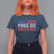 Free DC Patriotic T Shirt For Women Defend Washington D.C. Statehood American Flag - Wonder Print Shop