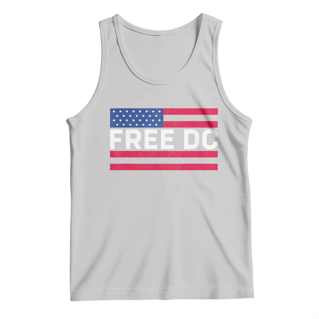 Free DC Patriotic Tank Top Defend Washington D.C. Statehood American Flag - Wonder Print Shop