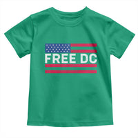 Free DC Patriotic Toddler T Shirt Defend Washington D.C. Statehood American Flag - Wonder Print Shop