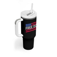 Free DC Patriotic Tumbler With Handle Defend Washington D.C. Statehood American Flag - Wonder Print Shop