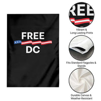 Free DC Garden Flag Defend Washington D.C. Statehood Rights - Wonder Print Shop