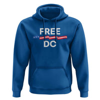 Free DC Hoodie Defend Washington D.C. Statehood Rights - Wonder Print Shop