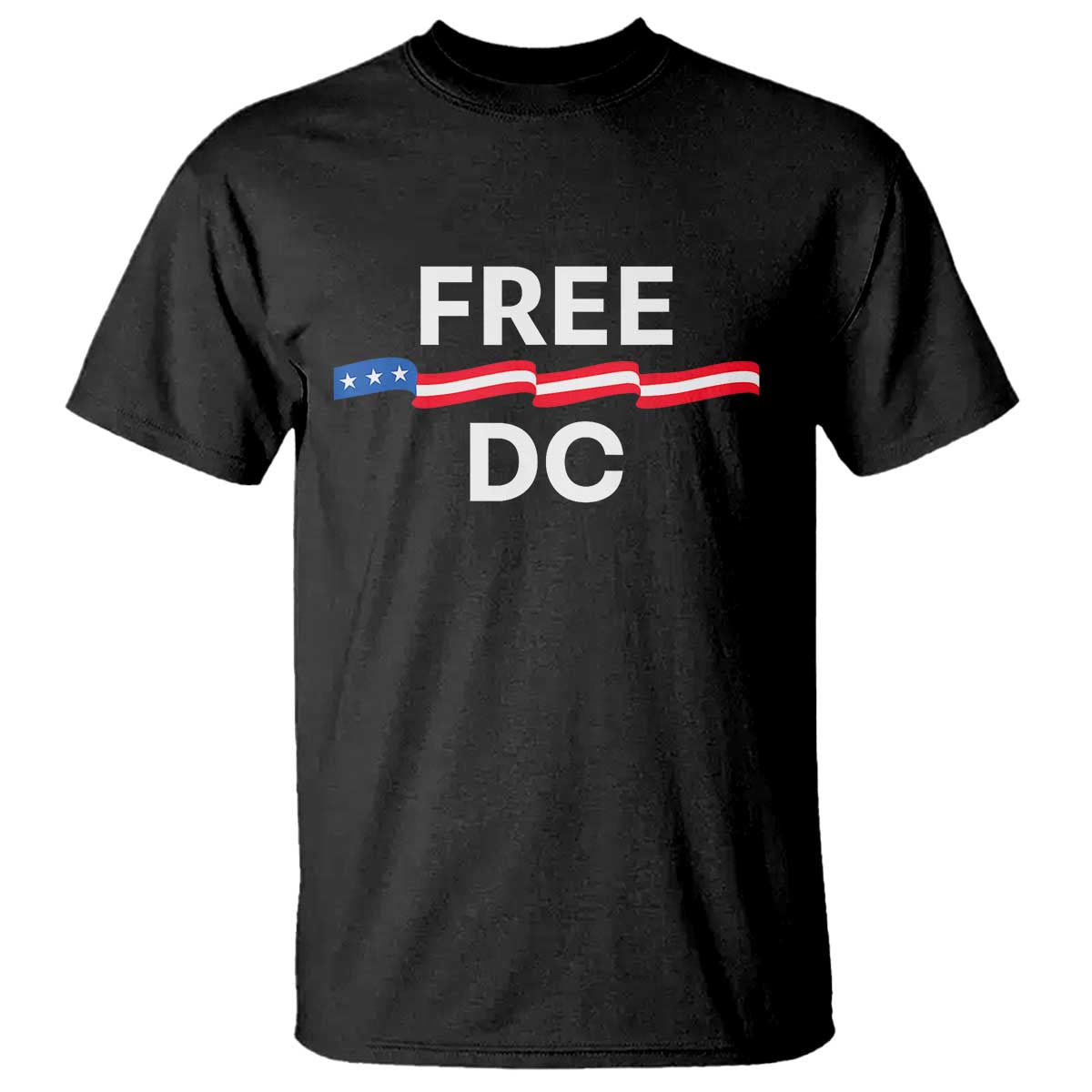 Free DC T Shirt Defend Washington D.C. Statehood Rights - Wonder Print Shop