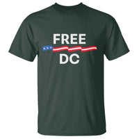 Free DC T Shirt Defend Washington D.C. Statehood Rights - Wonder Print Shop