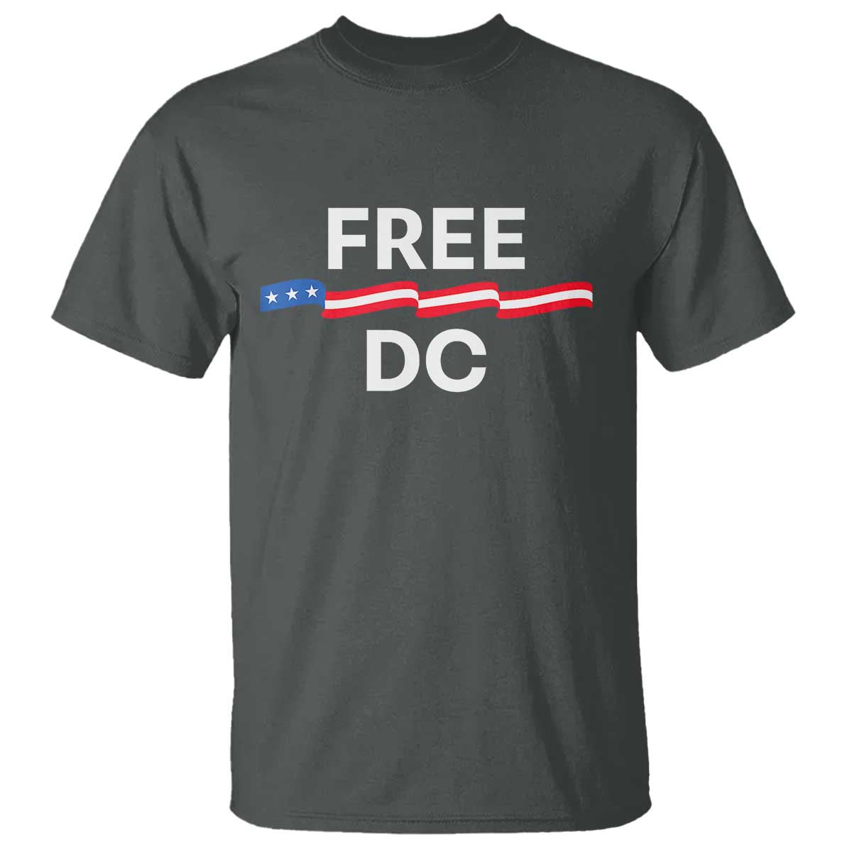 Free DC T Shirt Defend Washington D.C. Statehood Rights - Wonder Print Shop