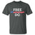 Free DC T Shirt Defend Washington D.C. Statehood Rights - Wonder Print Shop