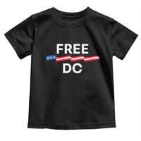 Free DC Toddler T Shirt Defend Washington D.C. Statehood Rights - Wonder Print Shop