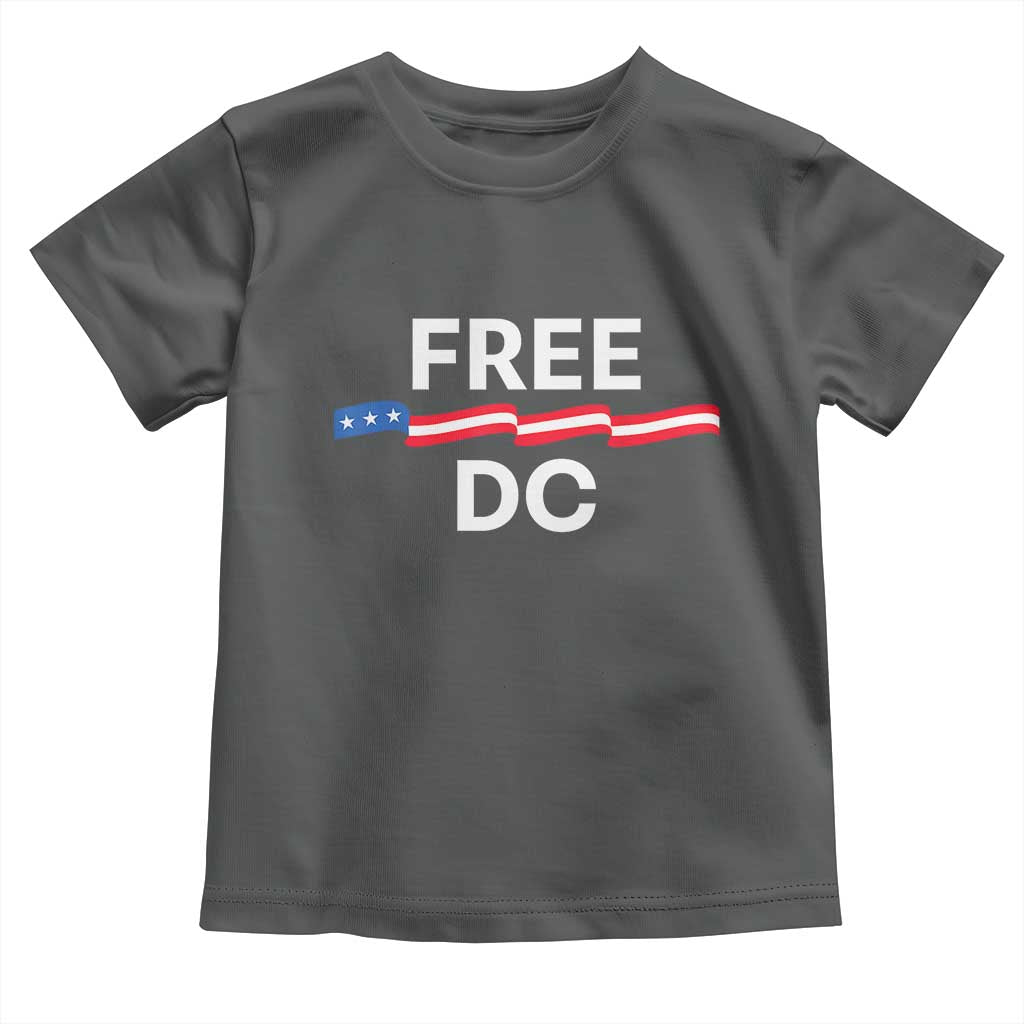 Free DC Toddler T Shirt Defend Washington D.C. Statehood Rights - Wonder Print Shop