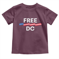 Free DC Toddler T Shirt Defend Washington D.C. Statehood Rights - Wonder Print Shop