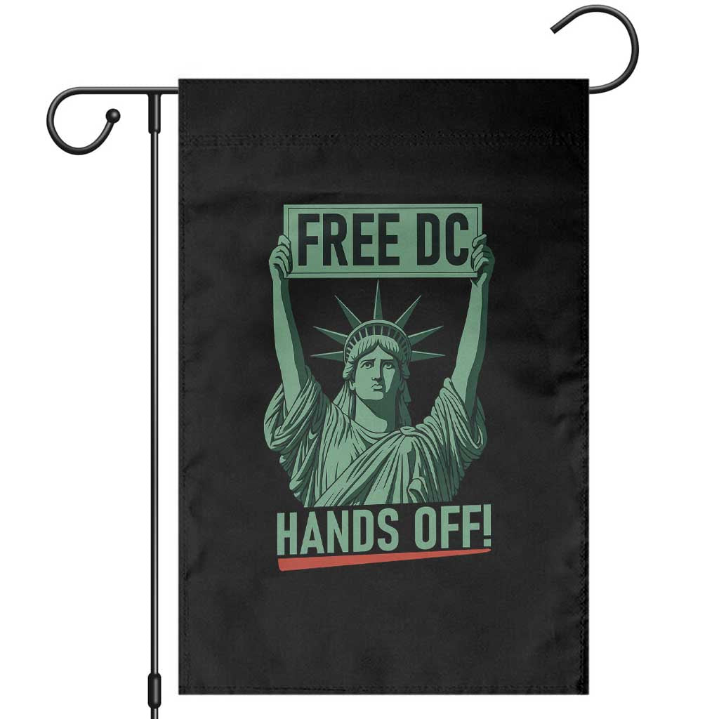 Free DC Hands Off Garden Flag Statue of Liberty for Washington D.C. Rights - Wonder Print Shop
