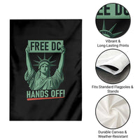Free DC Hands Off Garden Flag Statue of Liberty for Washington D.C. Rights - Wonder Print Shop