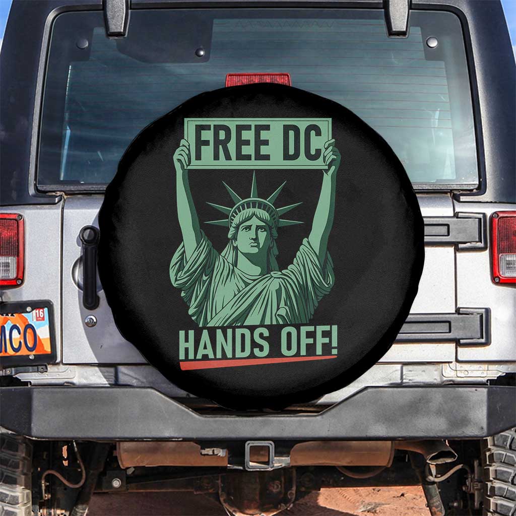 Free DC Hands Off Spare Tire Cover Statue of Liberty for Washington D.C. Rights - Wonder Print Shop