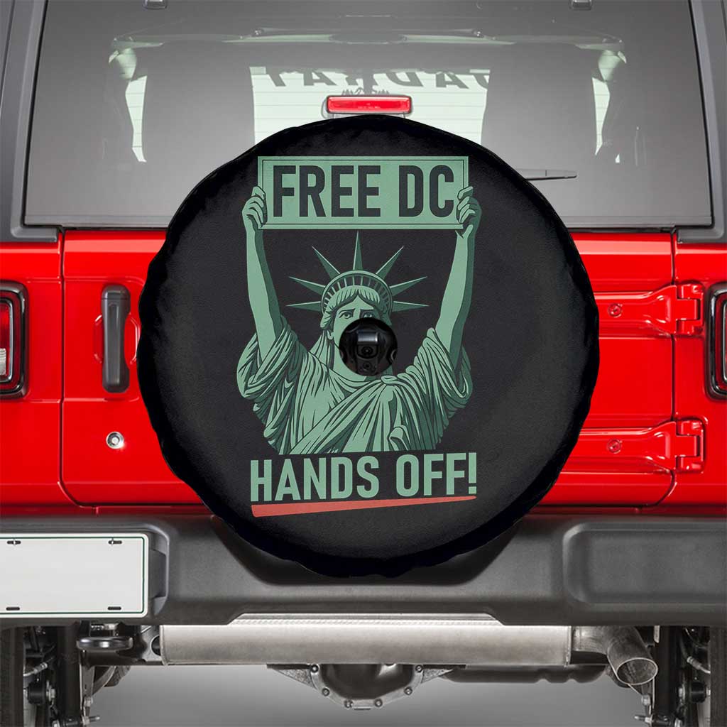Free DC Hands Off Spare Tire Cover Statue of Liberty for Washington D.C. Rights - Wonder Print Shop