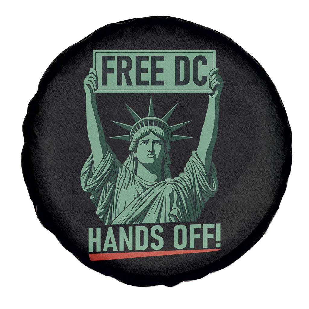 Free DC Hands Off Spare Tire Cover Statue of Liberty for Washington D.C. Rights - Wonder Print Shop