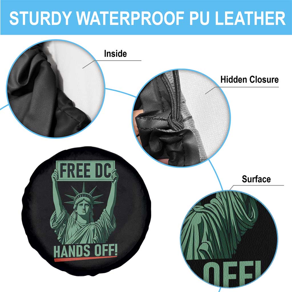 Free DC Hands Off Spare Tire Cover Statue of Liberty for Washington D.C. Rights - Wonder Print Shop