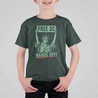 Free DC Hands Off T Shirt For Kid Statue of Liberty for Washington D.C. Rights - Wonder Print Shop