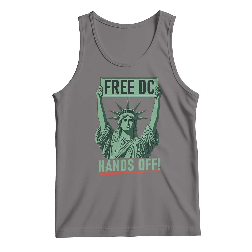Free DC Hands Off Tank Top Statue of Liberty for Washington D.C. Rights - Wonder Print Shop