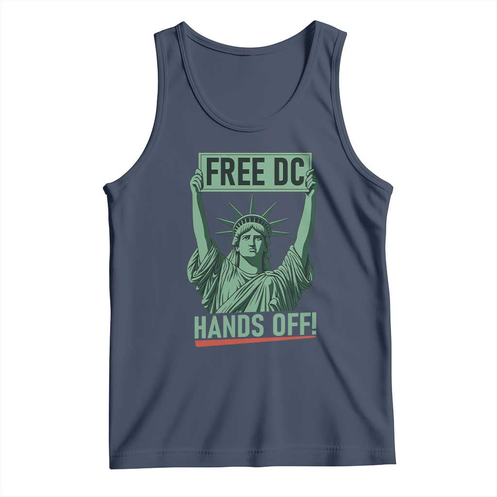 Free DC Hands Off Tank Top Statue of Liberty for Washington D.C. Rights - Wonder Print Shop