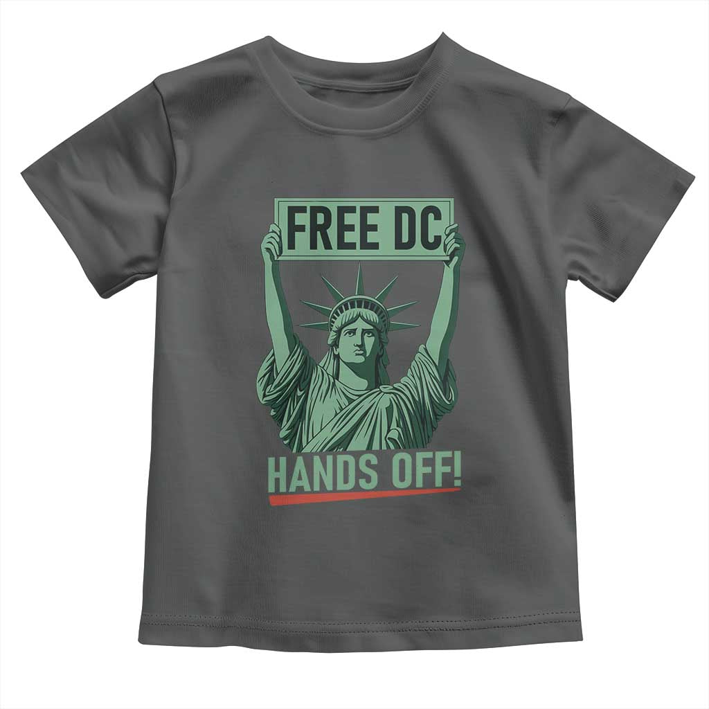 Free DC Hands Off Toddler T Shirt Statue of Liberty for Washington D.C. Rights - Wonder Print Shop