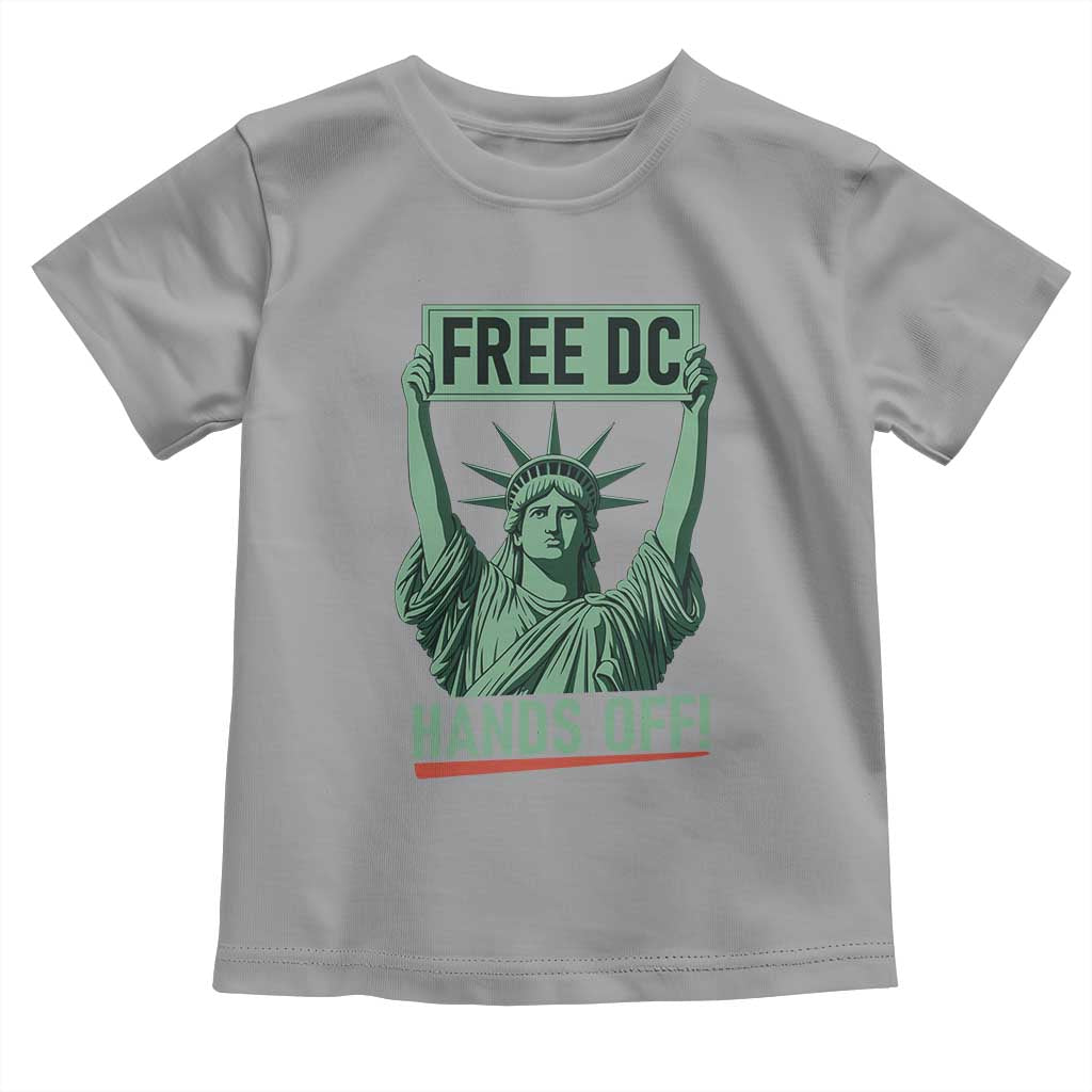 Free DC Hands Off Toddler T Shirt Statue of Liberty for Washington D.C. Rights - Wonder Print Shop