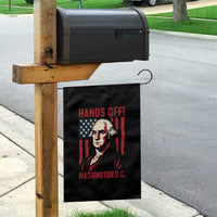 Hands Off DC Patriotic Garden Flag George Washington American Flag - Wonder Print Shop