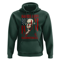 Hands Off DC Patriotic Hoodie George Washington American Flag - Wonder Print Shop