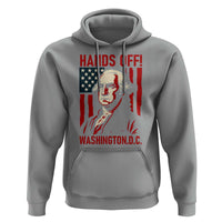 Hands Off DC Patriotic Hoodie George Washington American Flag - Wonder Print Shop
