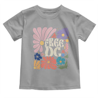 Free DC Subtle Groovy Floral Toddler T Shirt Washington D.C. Rights Retro Hippie Style - Wonder Print Shop