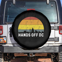 Hands Off DC Spare Tire Cover Retro Washington D.C. Skyline - Wonder Print Shop