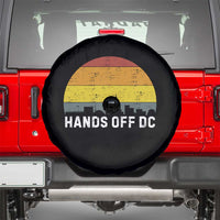 Hands Off DC Spare Tire Cover Retro Washington D.C. Skyline - Wonder Print Shop