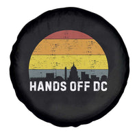 Hands Off DC Spare Tire Cover Retro Washington D.C. Skyline - Wonder Print Shop