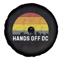 Hands Off DC Spare Tire Cover Retro Washington D.C. Skyline - Wonder Print Shop