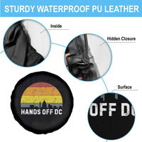 Hands Off DC Spare Tire Cover Retro Washington D.C. Skyline - Wonder Print Shop