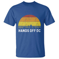 Hands Off DC T Shirt Retro Washington D.C. Skyline - Wonder Print Shop