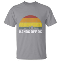 Hands Off DC T Shirt Retro Washington D.C. Skyline - Wonder Print Shop