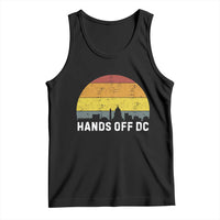 Hands Off DC Tank Top Retro Washington D.C. Skyline - Wonder Print Shop