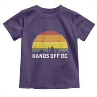 Hands Off DC Toddler T Shirt Retro Washington D.C. Skyline - Wonder Print Shop