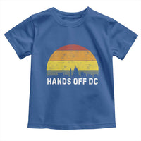 Hands Off DC Toddler T Shirt Retro Washington D.C. Skyline - Wonder Print Shop