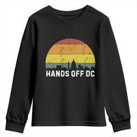 Hands Off DC Youth Sweatshirt Retro Washington D.C. Skyline - Wonder Print Shop