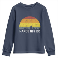 Hands Off DC Youth Sweatshirt Retro Washington D.C. Skyline - Wonder Print Shop