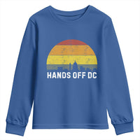 Hands Off DC Youth Sweatshirt Retro Washington D.C. Skyline - Wonder Print Shop