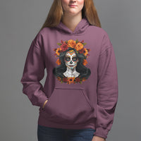 Day of the Dead Women Hoodie De Los Muertos Calavera La Catrina Sugar Skull Women - Wonder Print Shop