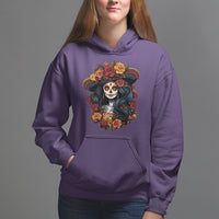 Day of the Dead Women Hoodie La Catrina De Los Muertos Calavera Sugar Skull Women - Wonder Print Shop