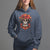 Day of the Dead Women Hoodie Dia De Los Muertos Calavera Sugar Skull Women - Wonder Print Shop