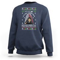 Nakatomi Plaza Sweatshirt It's Not Christmas Until Hans Gruber Falls - Wonder Print Shop