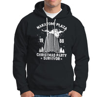 Nakatomi Plaza Hoodie Christmas Party 1988 Survivor - Wonder Print Shop