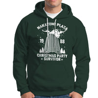 Nakatomi Plaza Hoodie Christmas Party 1988 Survivor - Wonder Print Shop