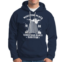Nakatomi Plaza Hoodie Christmas Party 1988 Survivor - Wonder Print Shop