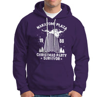 Nakatomi Plaza Hoodie Christmas Party 1988 Survivor - Wonder Print Shop